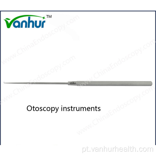 Microfone de cerúmen de aço inoxidável para instrumentos de otoscopia